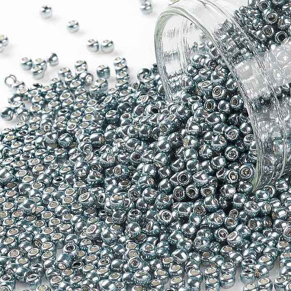 PandaHall TOHO Round Seed Beads, Japanese Seed Beads, (565) Galvanized Grey Blue, 11/0, 2.2mm, Hole: 0.8mm, about 5555pcs/50g Glass Blue
PandaHall TOHO Round Seed Beads, Japanese Seed Beads, (565) Galvanized Grey Blue, 11/0, 2.2mm, Hole: 0.8mm, about 5555pcs/50g Glass Blue