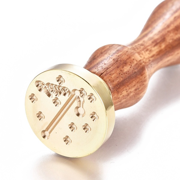 PandaHall Brass Wax Seal Stamp, with Wooden Handle, for Post Decoration, DIY Card Making, Aries, 90x26mm, Hole: 7mm Brass Aries
PandaHall Brass Wax Seal Stamp, with Wooden Handle, for Post Decoration, DIY Card Making, Aries, 90x26mm, Hole: 7mm Brass Aries