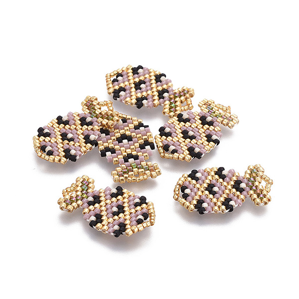 PandaHall MIYUKI & TOHO Handmade Japanese Seed Beads Pendants, Loom Pattern, Pineapple, Colorful, 26~26.5x15x2mm, Hole: 2x3mm Glass Fruit
PandaHall MIYUKI & TOHO Handmade Japanese Seed Beads Pendants, Loom Pattern, Pineapple, Colorful, 26~26.5x15x2mm, Hole: 2x3mm Glass Fruit