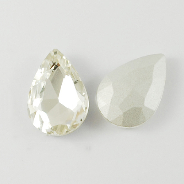 PandaHall Glass Pointed Back Rhinestone, Back Plated, Faceted, Teardrop, Clear, 25x18x8mm Glass Rhinestone Teardrop Clear
PandaHall Glass Pointed Back Rhinestone, Back Plated, Faceted, Teardrop, Clear, 25x18x8mm Glass Rhinestone Teardrop Clear