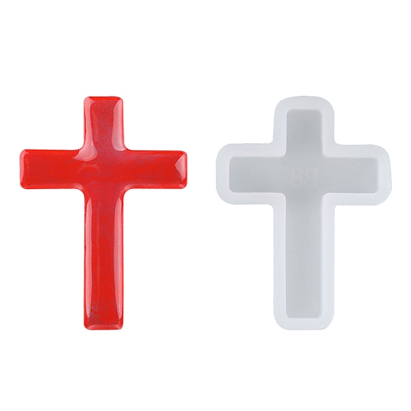 PandaHall Cross Shape DIY Silicone Molds, Resin Casting Molds, For UV Resin, Epoxy Resin Jewelry Making, White, 39x28x7mm Silicone Cross...
PandaHall Cross Shape DIY Silicone Molds, Resin Casting Molds, For UV Resin, Epoxy Resin Jewelry Making, White, 39x28x7mm Silicone Cross...