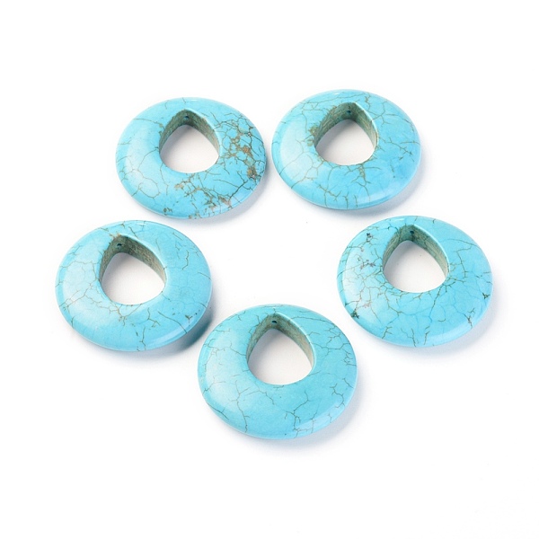 PandaHall Natural Magnesite Beads, Dyed, Flat Round, Turquoise, 35x8mm, Hole: 0.8mm Magnesite Flat Round Green
PandaHall Natural Magnesite Beads, Dyed, Flat Round, Turquoise, 35x8mm, Hole: 0.8mm Magnesite Flat Round Green