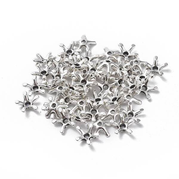 PandaHall Tibetan Silver Bead Caps, Lead Free & Cadmium Free, Flower, Antique Silver, about 8.5mm in diameter, Hole: about 1mm Alloy
PandaHall Tibetan Silver Bead Caps, Lead Free & Cadmium Free, Flower, Antique Silver, about 8.5mm in diameter, Hole: about 1mm Alloy