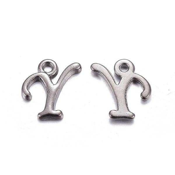 PandaHall Gunmetal Plated Alloy Letter Pendants, Rack Plating, Cadmium Free & Lead Free, Letter.Y, 13x10x2mm, Hole: 1.5mm Alloy Letter Y
PandaHall Gunmetal Plated Alloy Letter Pendants, Rack Plating, Cadmium Free & Lead Free, Letter.Y, 13x10x2mm, Hole: 1.5mm Alloy Letter Y