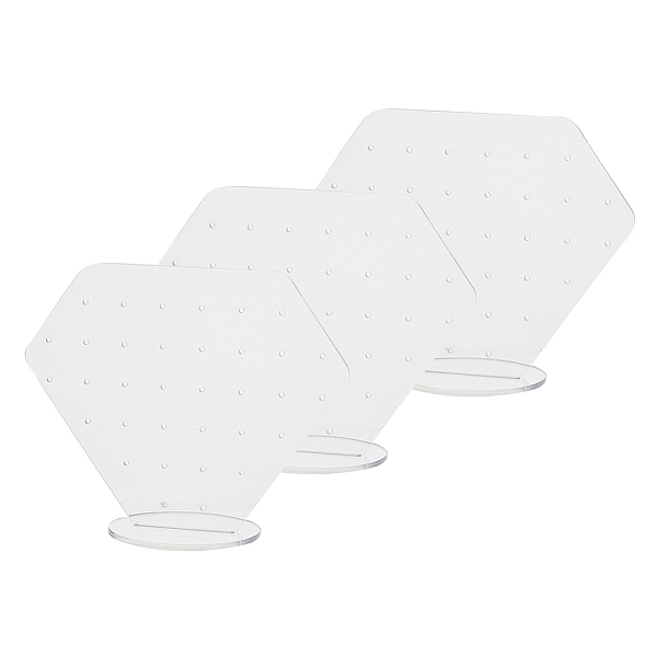 PandaHall Diamond Shape Transparent Acrylic Earring Display Stands, Tabletop Earring Organizer Holder, Clear, Finished Product...
PandaHall Diamond Shape Transparent Acrylic Earring Display Stands, Tabletop Earring Organizer Holder, Clear, Finished Product...