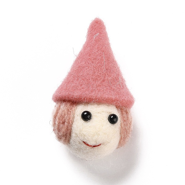 PandaHall Wool Felt Display Decorations, Witch, Light Coral, 35~36x31~31.5x65.5~66.5mm Fibre Human
PandaHall Wool Felt Display Decorations, Witch, Light Coral, 35~36x31~31.5x65.5~66.5mm Fibre Human