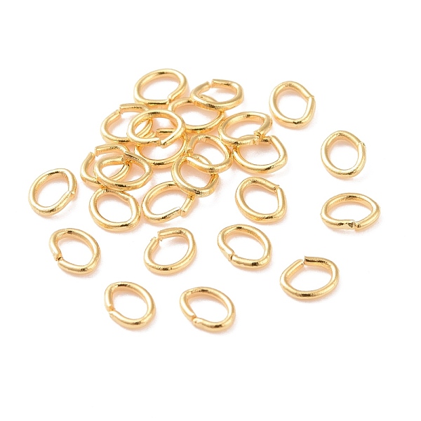 PandaHall Brass Jump Rings, Open Jump Rings, Cadmium Free & Lead Free, Oval, Real 18K Gold Plated, 3.8x3x0.5mm, 24 Gauge, Hole: 1.7x2.5mm...
PandaHall Brass Jump Rings, Open Jump Rings, Cadmium Free & Lead Free, Oval, Real 18K Gold Plated, 3.8x3x0.5mm, 24 Gauge, Hole: 1.7x2.5mm...