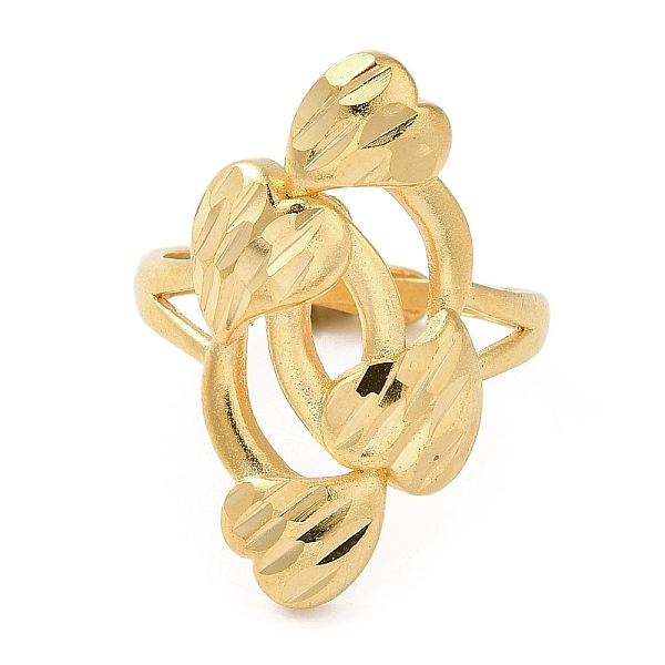 PandaHall Light Gold Brass Adjustable Rings for Women, Heart, Inner Diameter: 20mm Brass Heart
PandaHall Light Gold Brass Adjustable Rings for Women, Heart, Inner Diameter: 20mm Brass Heart
