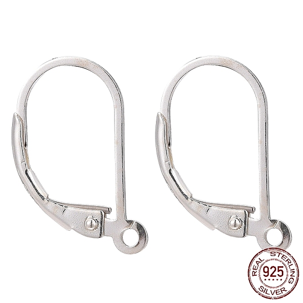 PandaHall 925 Sterling Silver Leverback Earring Findings, with 925 Stamp, Silver, 16.5x9x1.5mm, Hole: 1mm, Pin: 0.7mm Sterling Silver Silver
PandaHall 925 Sterling Silver Leverback Earring Findings, with 925 Stamp, Silver, 16.5x9x1.5mm, Hole: 1mm, Pin: 0.7mm Sterling Silver Silver
