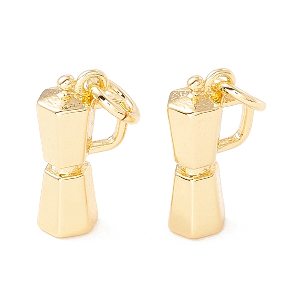 PandaHall Brass Pendants, with Jump Rings, Cadmium Free & Lead Free, Long-Lasting Plated, Coffee Pot, Real 18K Gold Plated, 13x7x4mm, Hole...
PandaHall Brass Pendants, with Jump Rings, Cadmium Free & Lead Free, Long-Lasting Plated, Coffee Pot, Real 18K Gold Plated, 13x7x4mm, Hole...