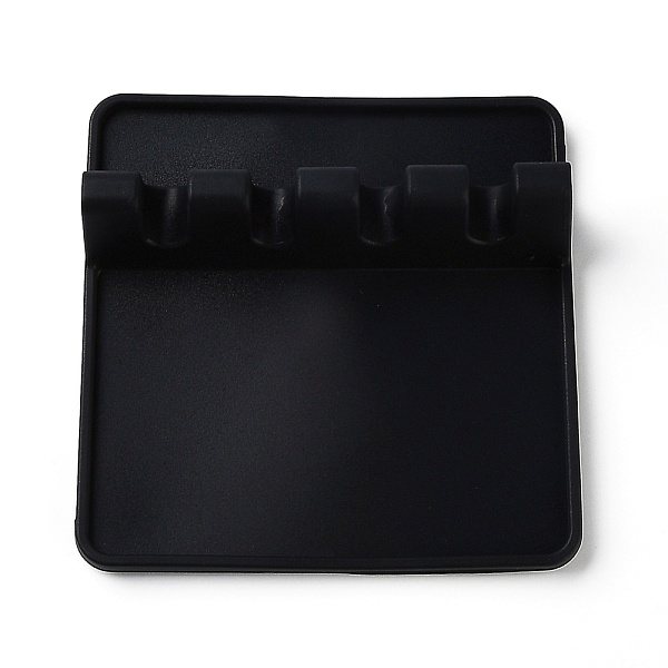 PandaHall Silicone Multiple Utensil Rest with Drip Pad, Kitchen Utensil Holder, for Spoons, Ladles, Tongs, Black, 13.7x13.7x3.8cm Silicone...
PandaHall Silicone Multiple Utensil Rest with Drip Pad, Kitchen Utensil Holder, for Spoons, Ladles, Tongs, Black, 13.7x13.7x3.8cm Silicone...