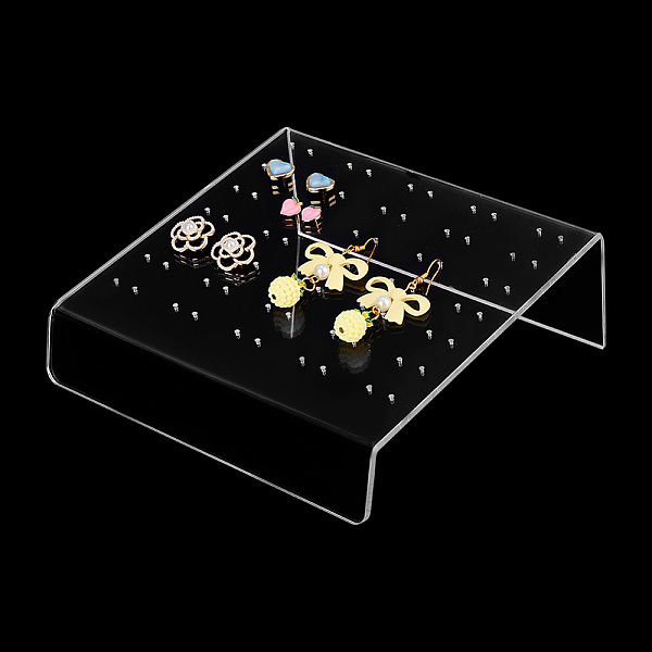 PandaHall PH 70 Holes Earring Display Holders, Clear Acrylic Stud Organizer Slant Back Holds Plastic Display Rack Stand for Jewellery..., White
PandaHall PH 70 Holes Earring Display Holders, Clear Acrylic Stud Organizer Slant Back Holds Plastic Display Rack Stand for Jewellery..., White