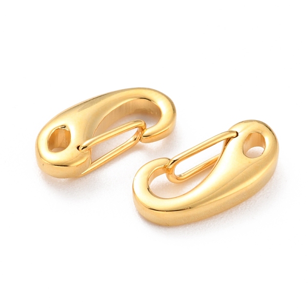 PandaHall 304 Stainless Steel Push Gate Snap Keychain Clasp Findings, Golden, 15x6x3.5mm 304 Stainless Steel Others
PandaHall 304 Stainless Steel Push Gate Snap Keychain Clasp Findings, Golden, 15x6x3.5mm 304 Stainless Steel Others