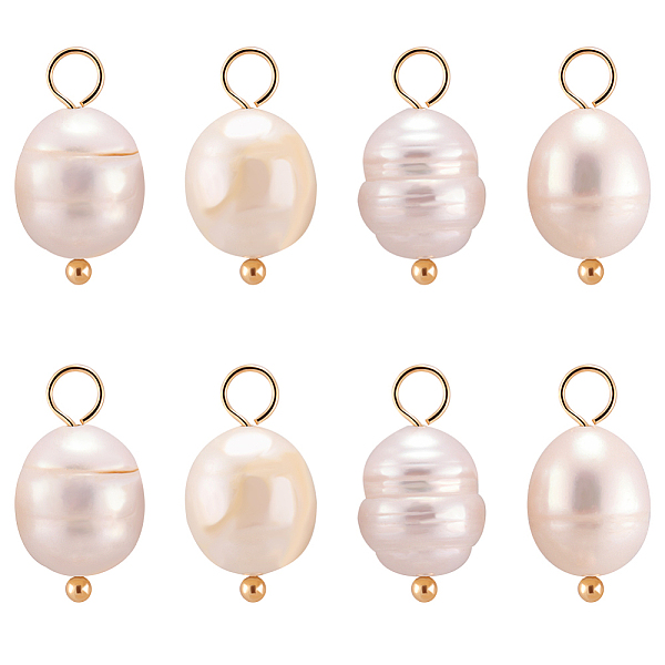 PandaHall Beebeecraft 30Pcs Natural Cultured Freshwater Pearl Pendants, with Brass Ball Head Pins, Rice Charms, Real 18K Gold Plated...
PandaHall Beebeecraft 30Pcs Natural Cultured Freshwater Pearl Pendants, with Brass Ball Head Pins, Rice Charms, Real 18K Gold Plated...