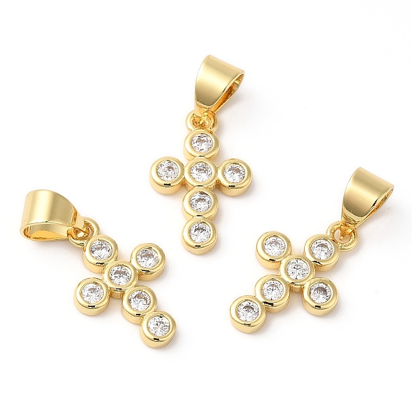 PandaHall Rack Plating Brass Micro Pave Cubic Zirconia Pendants, Long-Lasting Plated, Lead Free & Cadmium Free, Cross, Real 18K Gold Plated..., Clear
PandaHall Rack Plating Brass Micro Pave Cubic Zirconia Pendants, Long-Lasting Plated, Lead Free & Cadmium Free, Cross, Real 18K Gold Plated..., Clear