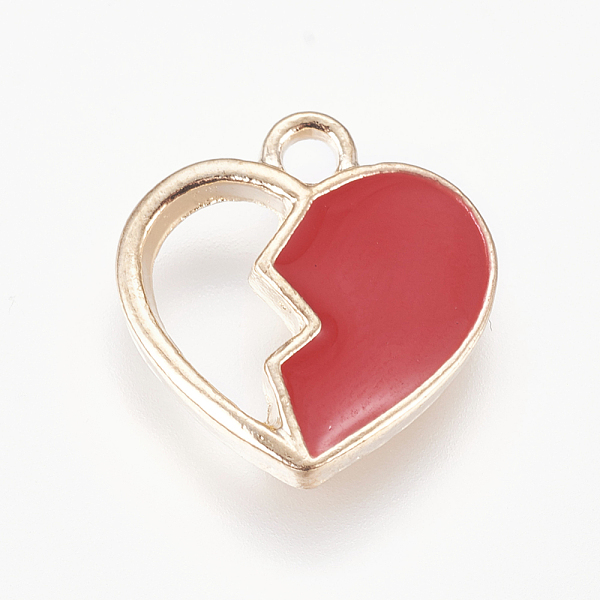 PandaHall Alloy Enamel Charms, Hollow Love, Golden, Red, 14.5x14x3mm, Hole: 1.8mm Alloy+Enamel Heart Red
PandaHall Alloy Enamel Charms, Hollow Love, Golden, Red, 14.5x14x3mm, Hole: 1.8mm Alloy+Enamel Heart Red