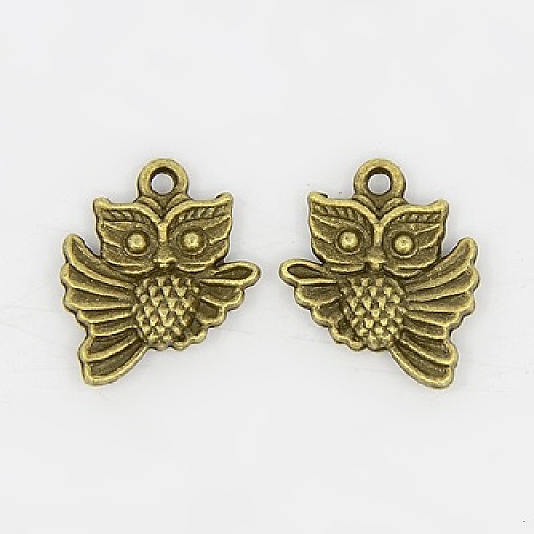 PandaHall Tibetan Style Alloy Pendants, Good for Halloween Jewelry Making, Lead Free & Nickel Free & Cadmium Free, Owl, Antique Bronze...
PandaHall Tibetan Style Alloy Pendants, Good for Halloween Jewelry Making, Lead Free & Nickel Free & Cadmium Free, Owl, Antique Bronze...