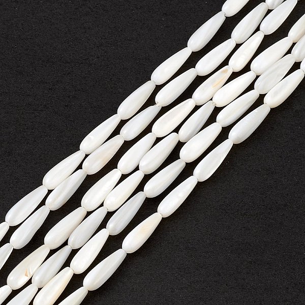 PandaHall Natural Freshwater Shell Beads Strands, Teardrop, Seashell Color, 15x5mm, Hole: 0.8mm, about 26pcs/strand, 15.16''(38.5cm)...
PandaHall Natural Freshwater Shell Beads Strands, Teardrop, Seashell Color, 15x5mm, Hole: 0.8mm, about 26pcs/strand, 15.16''(38.5cm)...