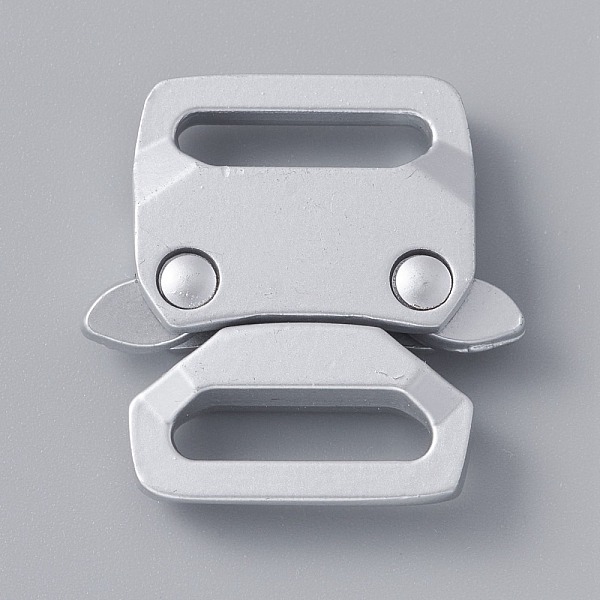 PandaHall Alloy Side Release Buckles, Survival Bracelet Clasps, with Alloy Findings, Matte Platinum Color, 28x27.5x6.5mm, Hole: 3.5x16mm...
PandaHall Alloy Side Release Buckles, Survival Bracelet Clasps, with Alloy Findings, Matte Platinum Color, 28x27.5x6.5mm, Hole: 3.5x16mm...
