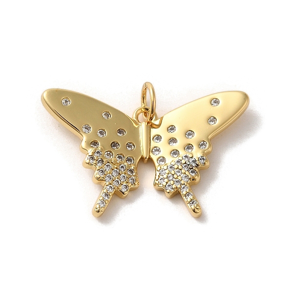 PandaHall Brass Micro Pave Cubic Zirconia Pendants, Butterfly, Golden, 16x25x2mm, Hole: 3.6mm Brass+Cubic Zirconia Butterfly Clear
PandaHall Brass Micro Pave Cubic Zirconia Pendants, Butterfly, Golden, 16x25x2mm, Hole: 3.6mm Brass+Cubic Zirconia Butterfly Clear