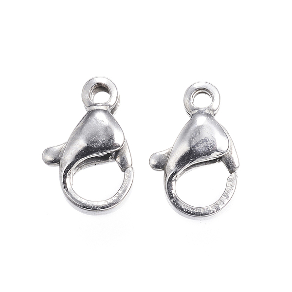 PandaHall 304 Stainless Steel Lobster Claw Clasps, Stainless Steel Color, 10x6.5x3mm, Hole: 1mm 304 Stainless Steel Others
PandaHall 304 Stainless Steel Lobster Claw Clasps, Stainless Steel Color, 10x6.5x3mm, Hole: 1mm 304 Stainless Steel Others