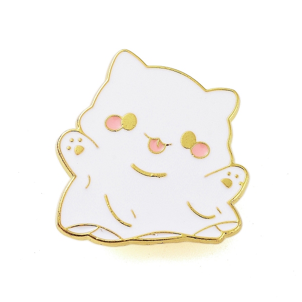 PandaHall Halloween Theme Golden Alloy Brooches, Enamel Pins, Ghost, 29.5x28.5x1.5mm Alloy+Enamel Ghost White
PandaHall Halloween Theme Golden Alloy Brooches, Enamel Pins, Ghost, 29.5x28.5x1.5mm Alloy+Enamel Ghost White