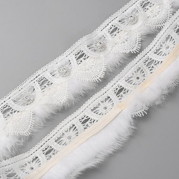 PandaHall Polyester Embroidery Lace Ribbons, with Plastic Rhinestone, Garment Accessories, Wheat, 2-3/8 inch(60mm) Polyester Orange
PandaHall Polyester Embroidery Lace Ribbons, with Plastic Rhinestone, Garment Accessories, Wheat, 2-3/8 inch(60mm) Polyester Orange