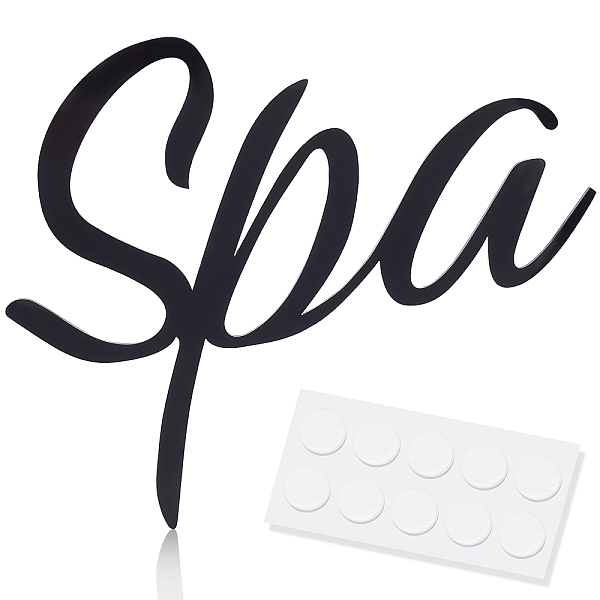 PandaHall CREATCABIN 2Pcs Acrylic Spa Signs, with 30Pcs Acrylic Double-sided Sticker, Flat Round, for Salon Wall Decoration, Mixed Color..., Multicolor
PandaHall CREATCABIN 2Pcs Acrylic Spa Signs, with 30Pcs Acrylic Double-sided Sticker, Flat Round, for Salon Wall Decoration, Mixed Color..., Multicolor