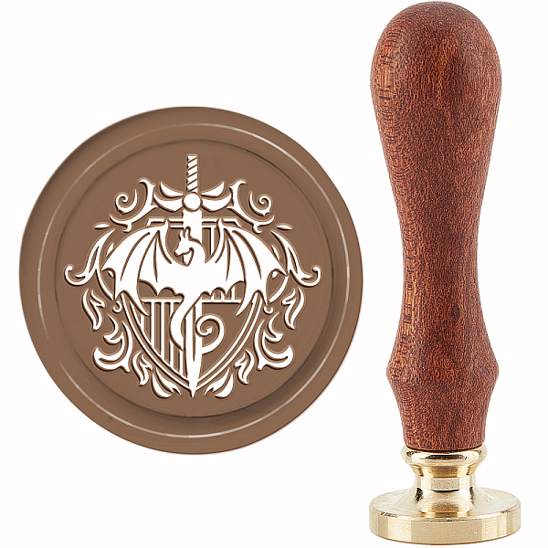 PandaHall CRASPIRE Wax Seal Stamp Dragon and Sword Sealing Wax Stamps Baroque 30mm/1.18inch Removable Brass Head Sealing Stamp with Wooden...
PandaHall CRASPIRE Wax Seal Stamp Dragon and Sword Sealing Wax Stamps Baroque 30mm/1.18inch Removable Brass Head Sealing Stamp with Wooden...