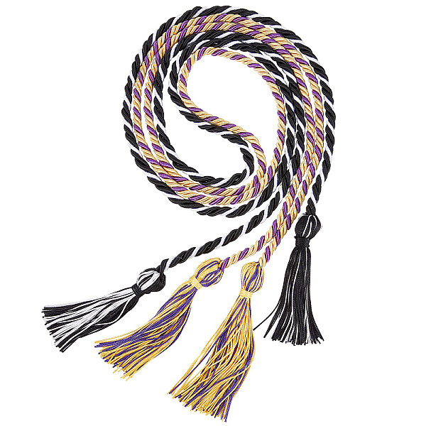 PandaHall Gorgecraft 2Pcs 2 Style Polyester Tassel Big Pendant Decorations, for Graduation Ceremony, Mixed Color, 1700x7mm, 1Pc/style..., Multicolor
PandaHall Gorgecraft 2Pcs 2 Style Polyester Tassel Big Pendant Decorations, for Graduation Ceremony, Mixed Color, 1700x7mm, 1Pc/style..., Multicolor