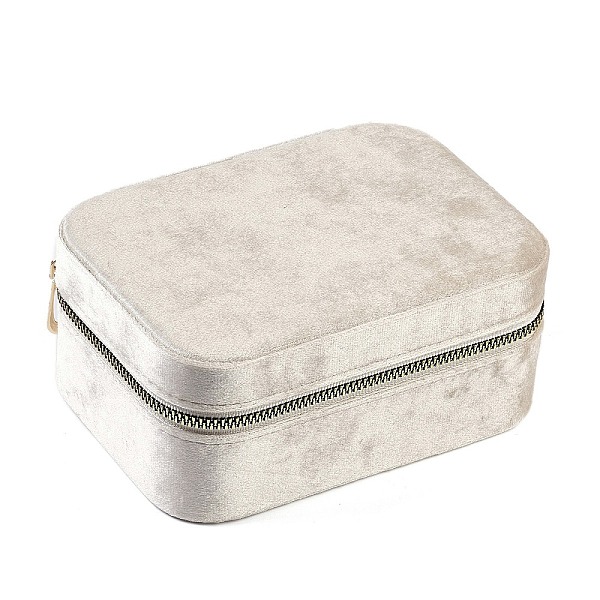 PandaHall Italian Velvet Double Layers Jewelry Set Storage Zipper Boxes with Mirror Inside, Rectangle Jewelry Organizer Case for Earrings...
PandaHall Italian Velvet Double Layers Jewelry Set Storage Zipper Boxes with Mirror Inside, Rectangle Jewelry Organizer Case for Earrings...