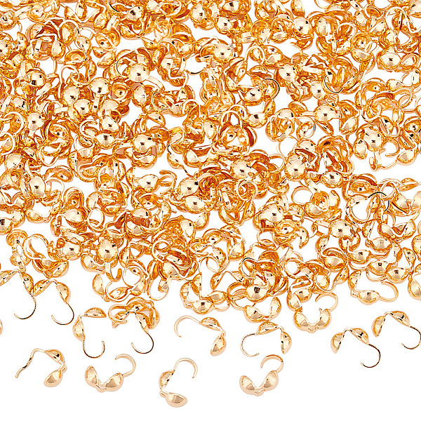 PandaHall DICOSMETIC 300Pcs Brass Bead Tips, Long-Lasting Plated, Golden, 9x5.5mm, Hole: 0.6x1.5mm, Inner Diameter: 3mm Brass
PandaHall DICOSMETIC 300Pcs Brass Bead Tips, Long-Lasting Plated, Golden, 9x5.5mm, Hole: 0.6x1.5mm, Inner Diameter: 3mm Brass