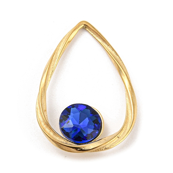 PandaHall 304 Stainless Steel Micro Pave Cubic Zirconia Pendants, Teardrop with Round, Blue, 28.5x18.5x4.5mm, inner diameter: 16.5x14.5mm...
PandaHall 304 Stainless Steel Micro Pave Cubic Zirconia Pendants, Teardrop with Round, Blue, 28.5x18.5x4.5mm, inner diameter: 16.5x14.5mm...