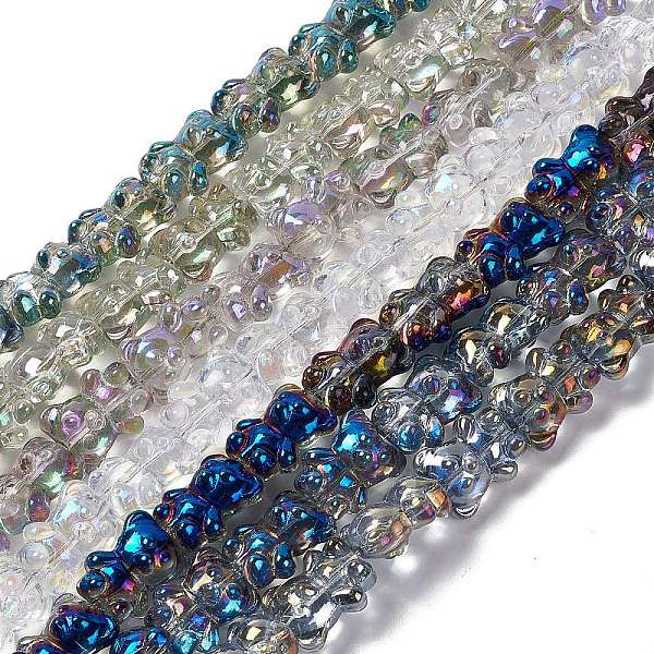 PandaHall Electroplate Glass Beads Strands, Bear, Mixed Color, 15x12x8.5mm, Hole: 1mm, about 44pcs/strand, 25.20 inch(64cm) Glass Bear..., Multicolor
PandaHall Electroplate Glass Beads Strands, Bear, Mixed Color, 15x12x8.5mm, Hole: 1mm, about 44pcs/strand, 25.20 inch(64cm) Glass Bear..., Multicolor