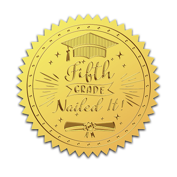 PandaHall Self Adhesive Gold Foil Embossed Stickers, Medal Decoration Sticker, Word, 5x5cm Metal Word Gold
PandaHall Self Adhesive Gold Foil Embossed Stickers, Medal Decoration Sticker, Word, 5x5cm Metal Word Gold