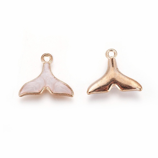 PandaHall Alloy Enamel Pendants, Whale Tail Shape, Light Gold, White, 15x18x2.5mm, Hole: 1.4mm Alloy+Enamel Fish White
PandaHall Alloy Enamel Pendants, Whale Tail Shape, Light Gold, White, 15x18x2.5mm, Hole: 1.4mm Alloy+Enamel Fish White