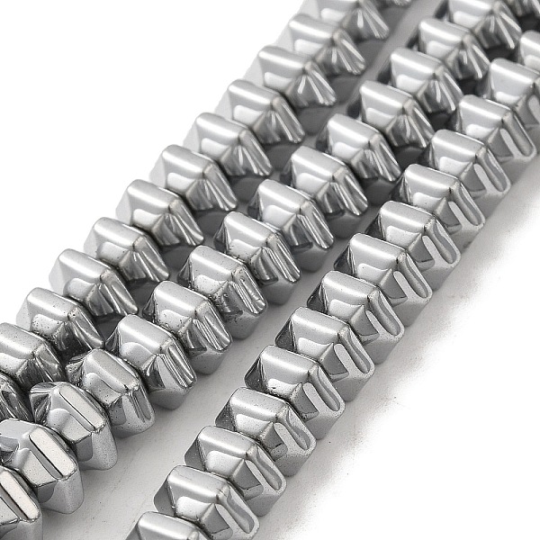 PandaHall Electroplated Non-Magnetic Synthetic Hematite Beads Strands, Hexagon, Platinum Plated, 3.5~4x7.5~8x6.5~7mm, Hole: 1.5mm, about...
PandaHall Electroplated Non-Magnetic Synthetic Hematite Beads Strands, Hexagon, Platinum Plated, 3.5~4x7.5~8x6.5~7mm, Hole: 1.5mm, about...