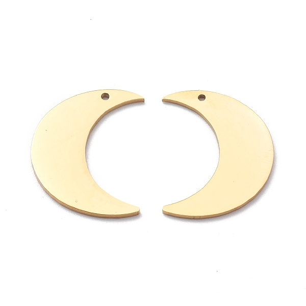 PandaHall 304 Stainless Steel Pendants, Laser Cut, Moon, Golden, 22x17x1mm, Hole: 1.2mm 304 Stainless Steel Moon
PandaHall 304 Stainless Steel Pendants, Laser Cut, Moon, Golden, 22x17x1mm, Hole: 1.2mm 304 Stainless Steel Moon