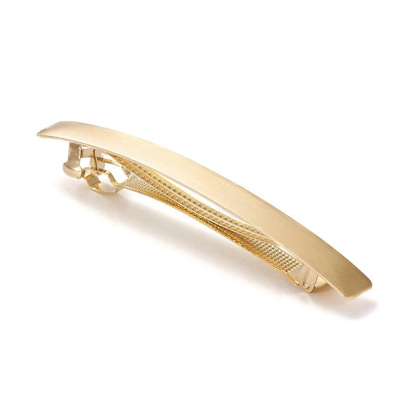PandaHall Brass Filigree Hair Barrette, Rectangle, Matte Gold Color, 105x10x10mm Brass
PandaHall Brass Filigree Hair Barrette, Rectangle, Matte Gold Color, 105x10x10mm Brass