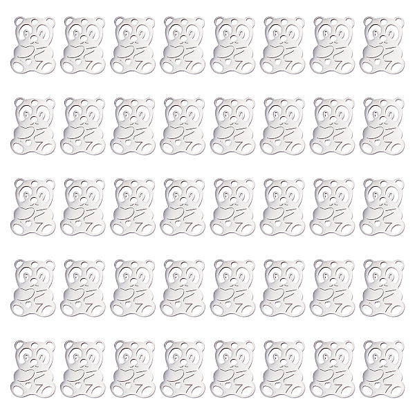 PandaHall DICOSMETIC 40Pcs 201 Stainless Steel Pendants, Laser Cut, Hollow, Panda, Stainless Steel Color, 16x12x1mm, Hole: 1.5mm 201...
PandaHall DICOSMETIC 40Pcs 201 Stainless Steel Pendants, Laser Cut, Hollow, Panda, Stainless Steel Color, 16x12x1mm, Hole: 1.5mm 201...