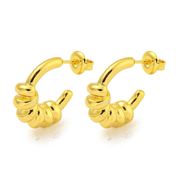 PandaHall 304 Stainless Steel Earrings, Half Round, Real 18K Gold Plated, 19x5.5mm 304 Stainless Steel Half Round
PandaHall 304 Stainless Steel Earrings, Half Round, Real 18K Gold Plated, 19x5.5mm 304 Stainless Steel Half Round