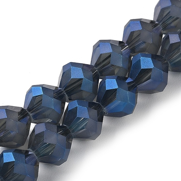 PandaHall Electroplate Transparent Glass Beads Strands, Frosted, Rainbow Plated, Faceted Bicone, Prussian Blue, 10x9.5mm, Hole: 1.2mm, about...
PandaHall Electroplate Transparent Glass Beads Strands, Frosted, Rainbow Plated, Faceted Bicone, Prussian Blue, 10x9.5mm, Hole: 1.2mm, about...