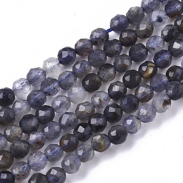 PandaHall Natural Iolite/Cordierite/Dichroite Beads Strands, Faceted, Round, 3mm, Hole: 0.6mm, about 120pcs/Strand, 15.35 inch(39cm) Iolite...
PandaHall Natural Iolite/Cordierite/Dichroite Beads Strands, Faceted, Round, 3mm, Hole: 0.6mm, about 120pcs/Strand, 15.35 inch(39cm) Iolite...