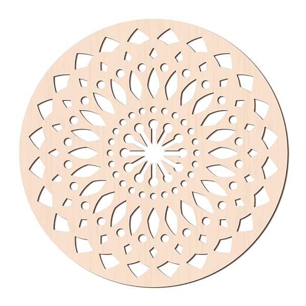 PandaHall Laser Cut Wooden Wall Sculpture, Torus Wall Art, Home Decor Meditation Symbol, Yoga Hanging Artwork, Flower, Flower Pattern..., Orange
PandaHall Laser Cut Wooden Wall Sculpture, Torus Wall Art, Home Decor Meditation Symbol, Yoga Hanging Artwork, Flower, Flower Pattern..., Orange