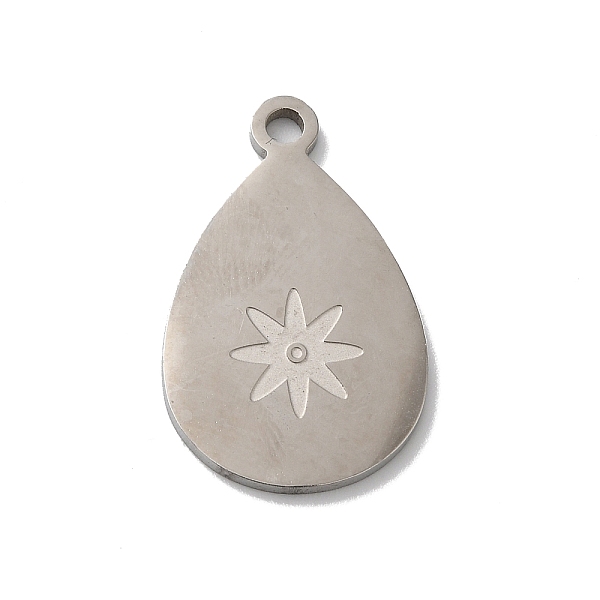 PandaHall Bohemian Style 304 Stainless Steel Pendant, Teardrop, Stainless Steel Color, 24.5x15.5x1.5mm, Hole: 2mm 304 Stainless Steel...
PandaHall Bohemian Style 304 Stainless Steel Pendant, Teardrop, Stainless Steel Color, 24.5x15.5x1.5mm, Hole: 2mm 304 Stainless Steel...