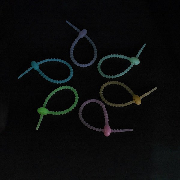 PandaHall Luminous Silicone Cable Zip Ties, Glow in the Dark Cord Organizer Strap, for Wire Management, Oval Pattern, 215x12.5x9.5mm, Hole...
PandaHall Luminous Silicone Cable Zip Ties, Glow in the Dark Cord Organizer Strap, for Wire Management, Oval Pattern, 215x12.5x9.5mm, Hole...