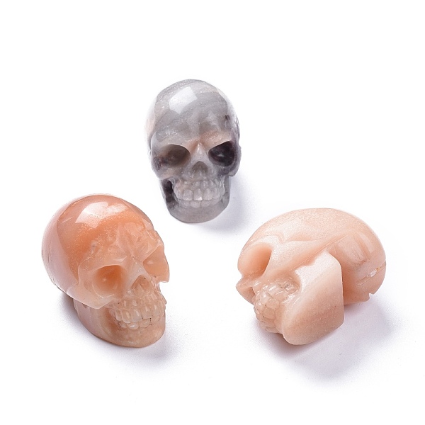 PandaHall Halloween Natural Red Aventurine Home Decorations, Skull, 38~38.5x32~32.5x49~50mm Red Aventurine Skull
PandaHall Halloween Natural Red Aventurine Home Decorations, Skull, 38~38.5x32~32.5x49~50mm Red Aventurine Skull