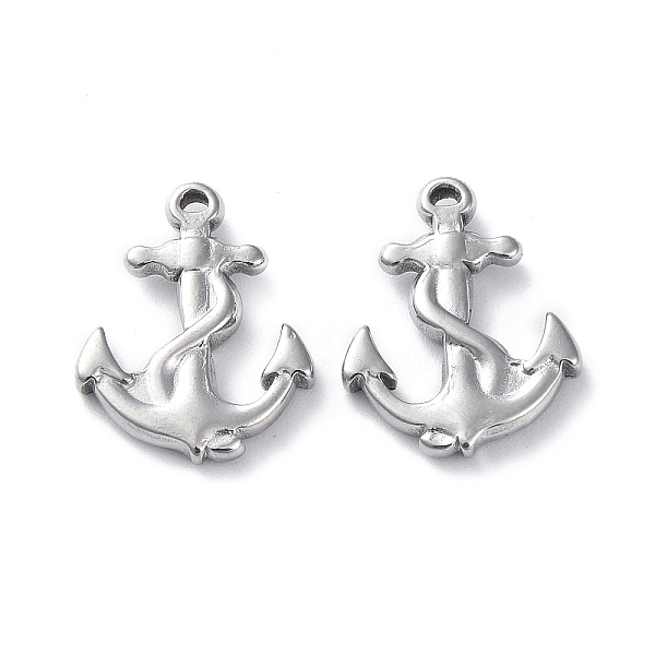 PandaHall 304 Stainless Steel Pendants, Anchor Charm, Stainless Steel Color, 19x15x3mm, Hole: 1.2mm 304 Stainless Steel Anchor & Helm
PandaHall 304 Stainless Steel Pendants, Anchor Charm, Stainless Steel Color, 19x15x3mm, Hole: 1.2mm 304 Stainless Steel Anchor & Helm