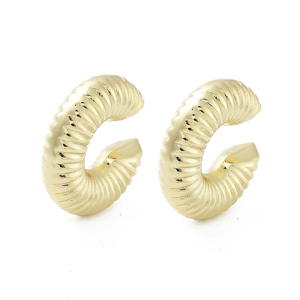 PandaHall Brass Textured Ring Cuff Earrings, Long-Lasting Plated, Cadmium Free & Lead Free, Real 18K Gold Plated, 25x7.5mm Brass Ring
PandaHall Brass Textured Ring Cuff Earrings, Long-Lasting Plated, Cadmium Free & Lead Free, Real 18K Gold Plated, 25x7.5mm Brass Ring