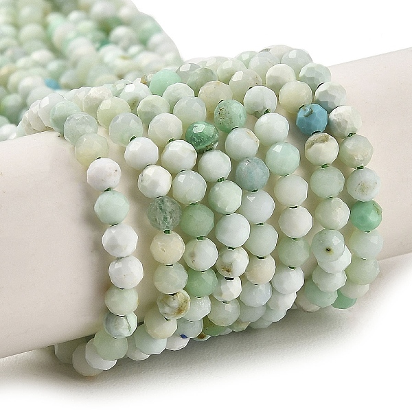 PandaHall Natural Green Opal Beads Strands, Faceted, Round, 3mm, Hole: 0.6mm, about 122~124pcs/strand, 15.35''(39~39.5cm) Green Opal Round
PandaHall Natural Green Opal Beads Strands, Faceted, Round, 3mm, Hole: 0.6mm, about 122~124pcs/strand, 15.35''(39~39.5cm) Green Opal Round